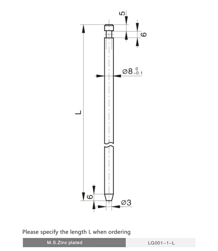 Electrical Cabinet M.S.Zinc Plated Round Rod
