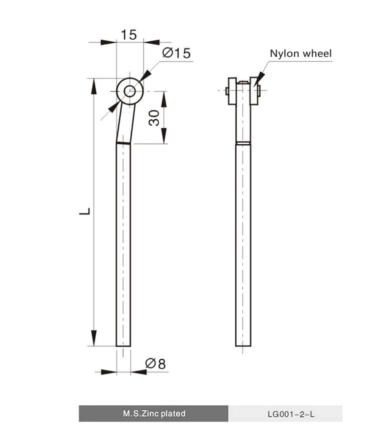 Enclosure Round Rod With Wheel